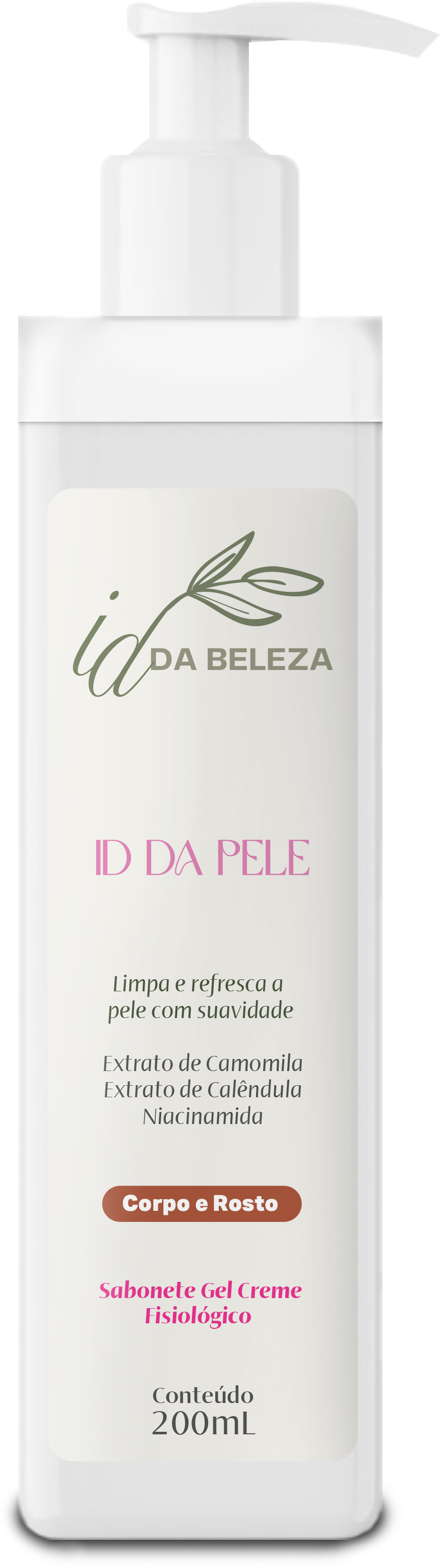 Sabonete Gel Creme Fisiológico - 200mL